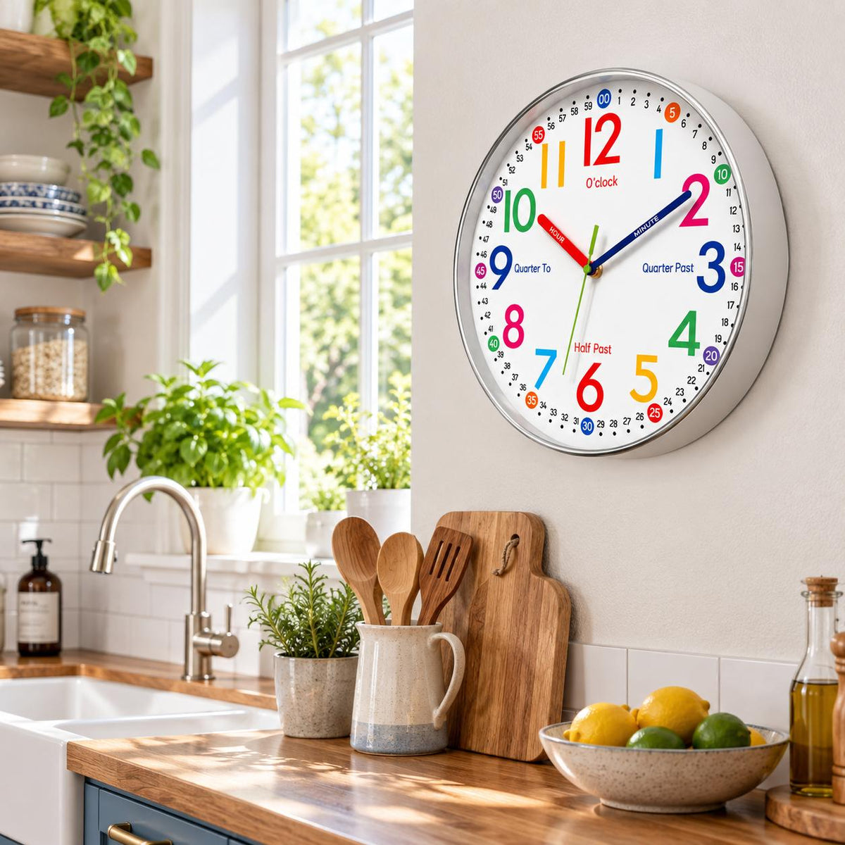 Horloge Murale Moderne Plastique | Ludo