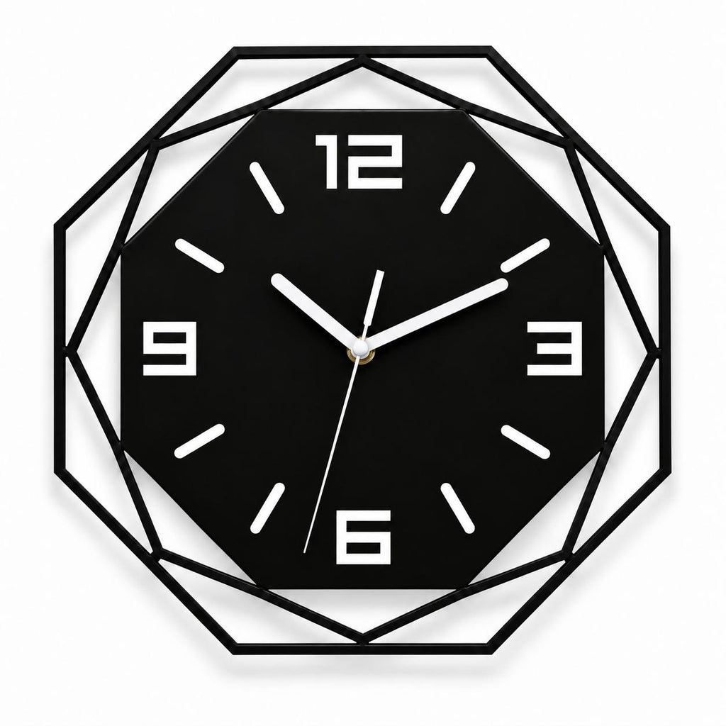 Horloge Murale Design Acrylique | Onyx