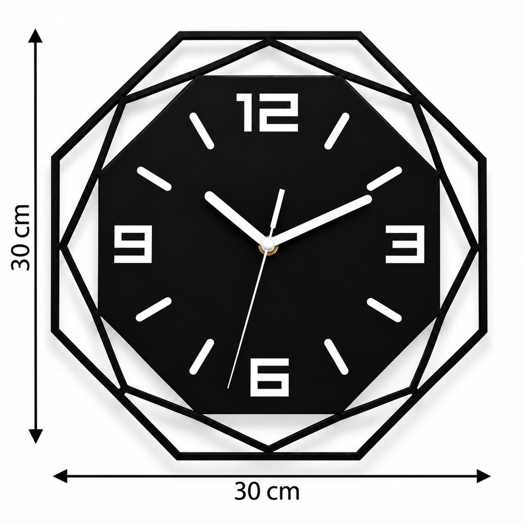 Horloge Murale Design Acrylique | Onyx