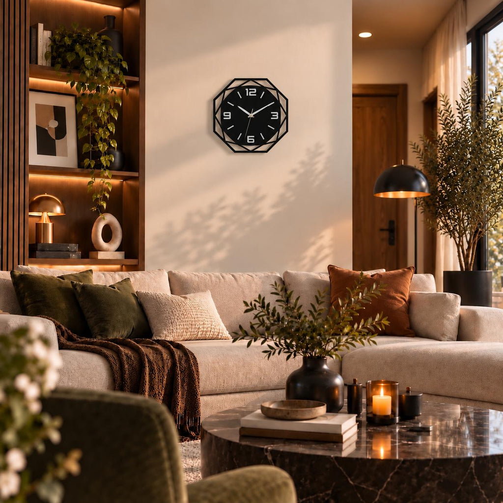 Horloge Murale Design Acrylique | Onyx