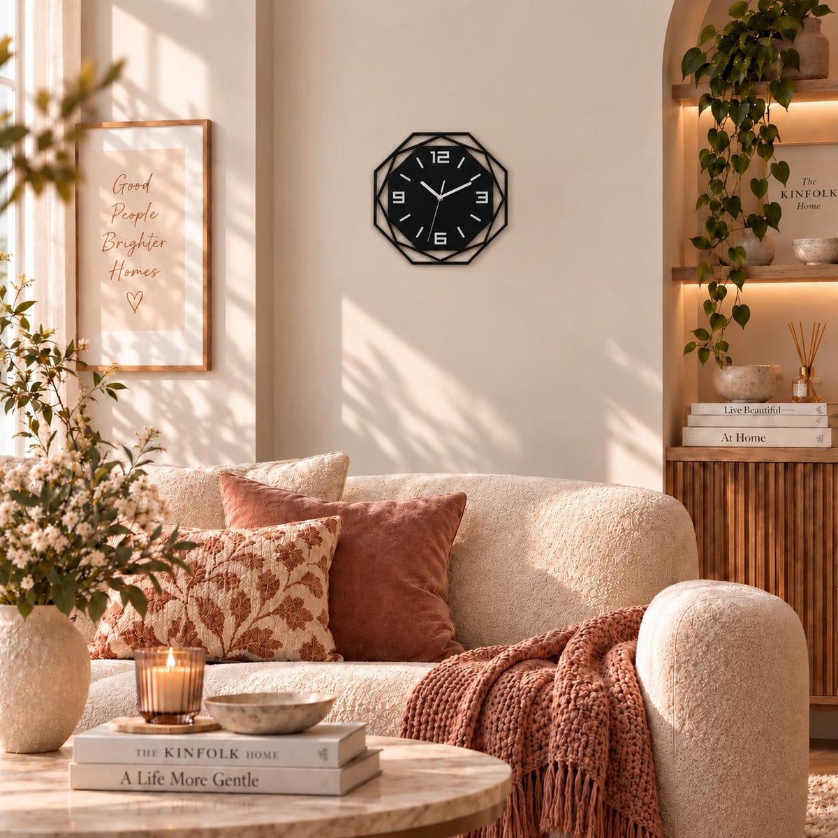 Horloge Murale Design Acrylique | Onyx