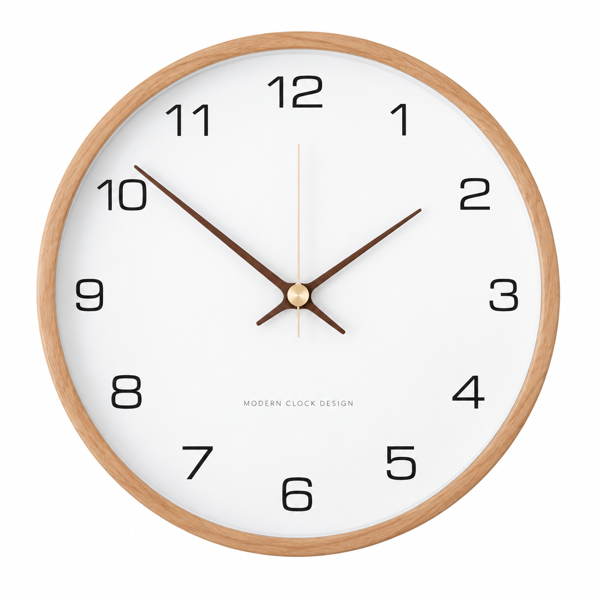 Horloge Murale Moderne Bois | Alba