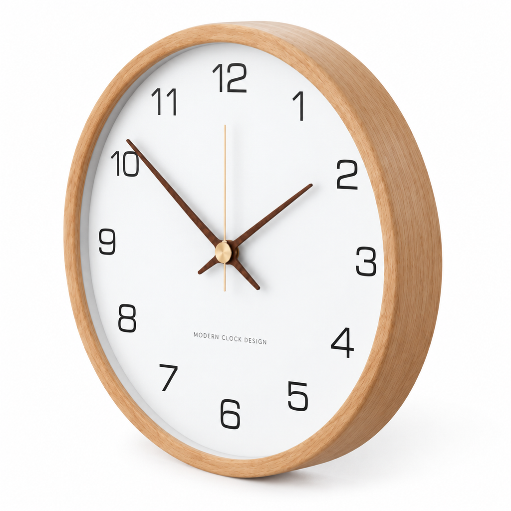 Horloge Murale Moderne Bois | Alba