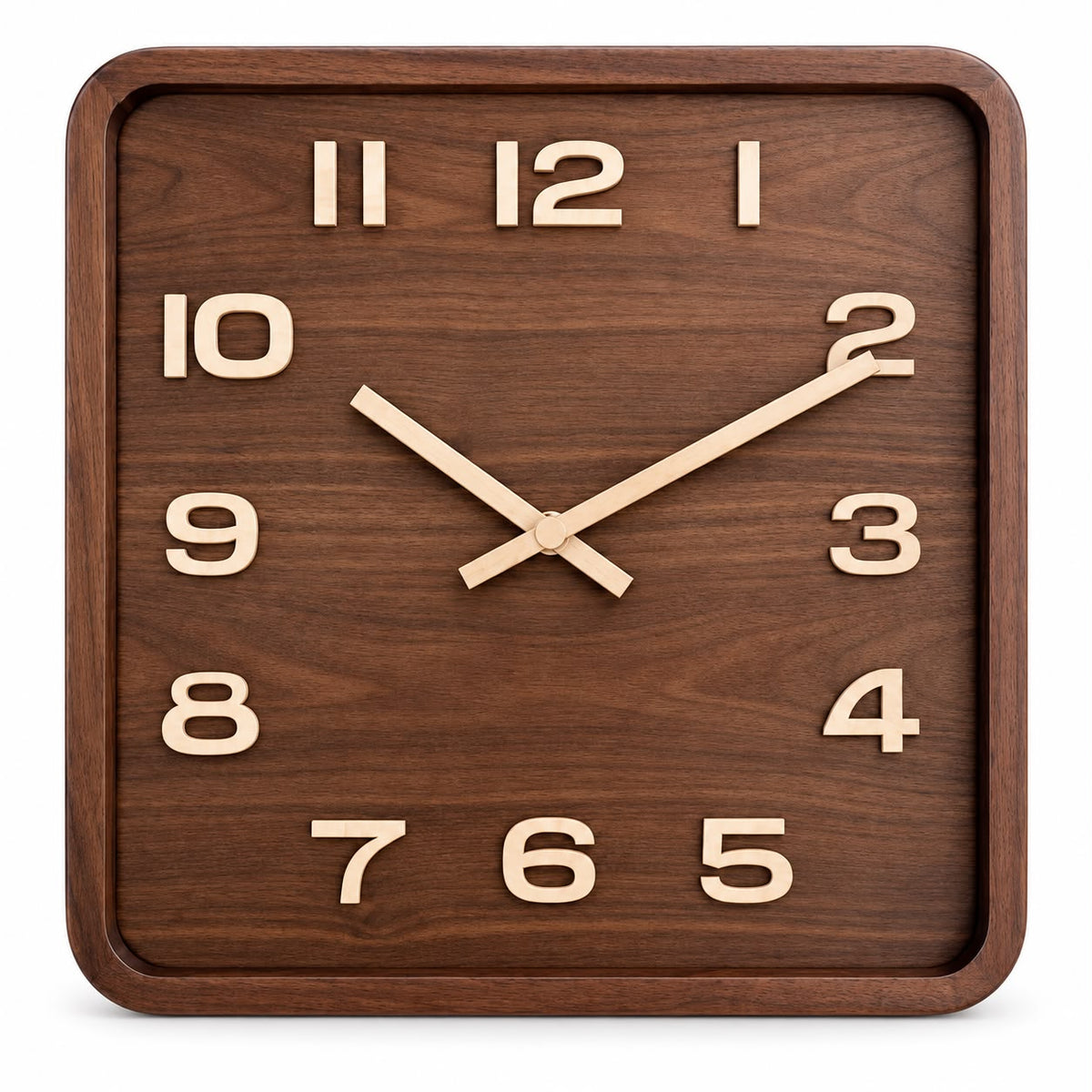 Horloge Murale Moderne Bois | Brownie