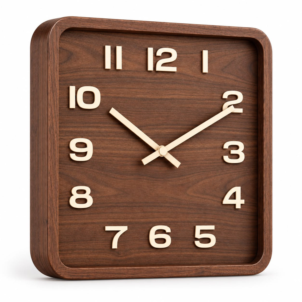 Horloge Murale Moderne Bois | Brownie