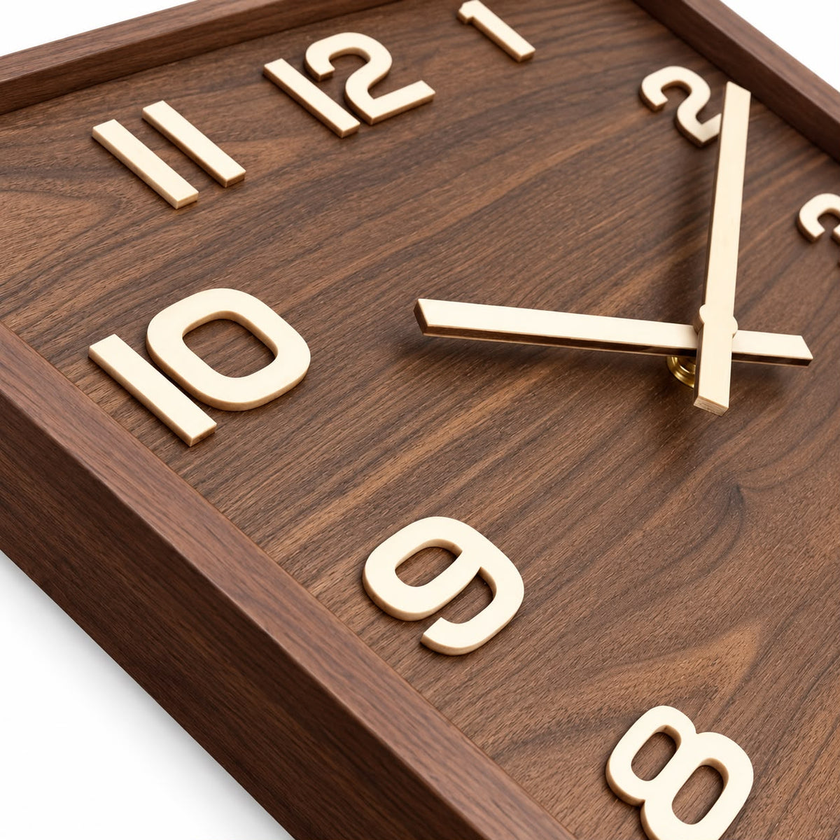 Horloge Murale Moderne Bois | Brownie