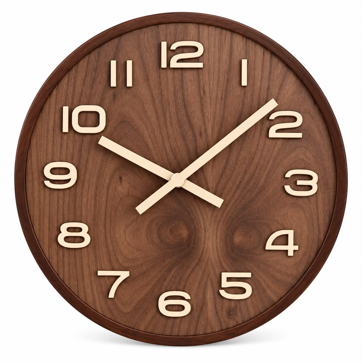 Horloge Murale Moderne Bois | Cacao