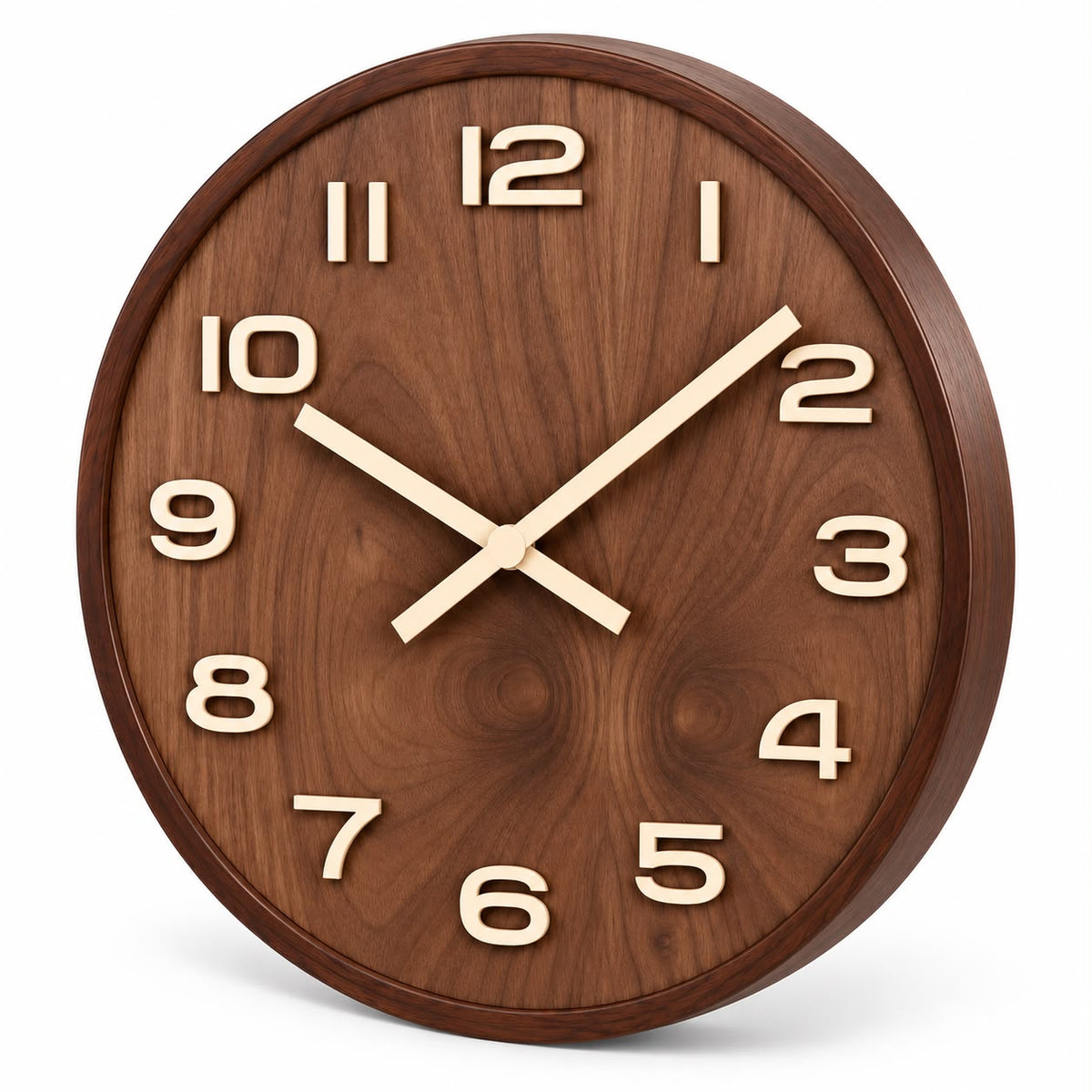 Horloge Murale Moderne Bois | Cacao