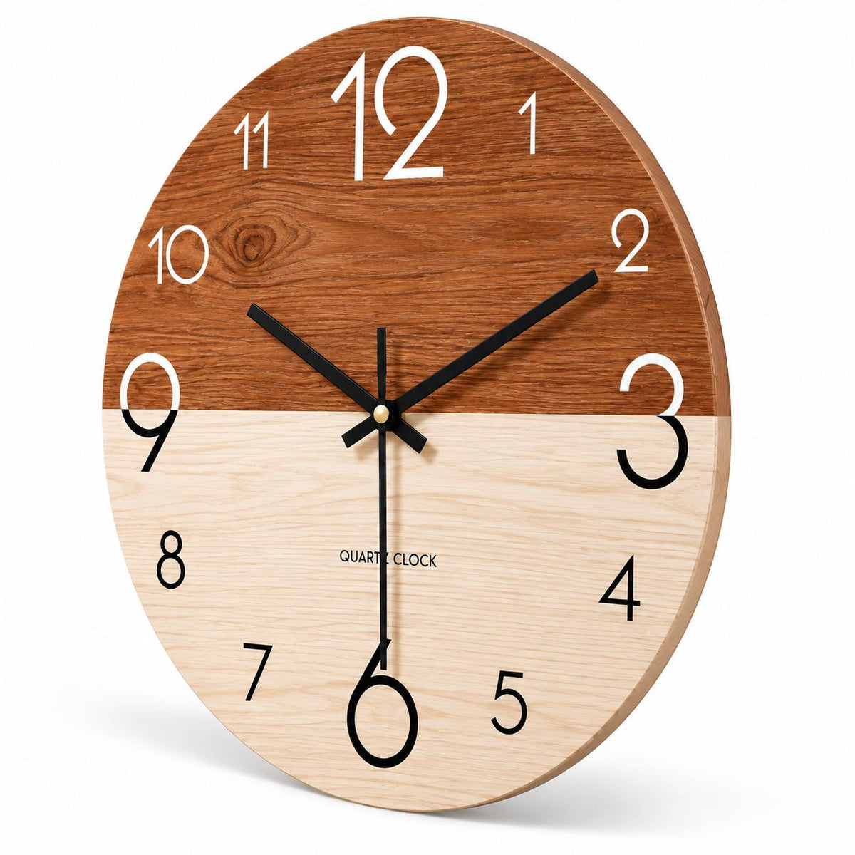 Horloge Murale Design Bois | Cèdre