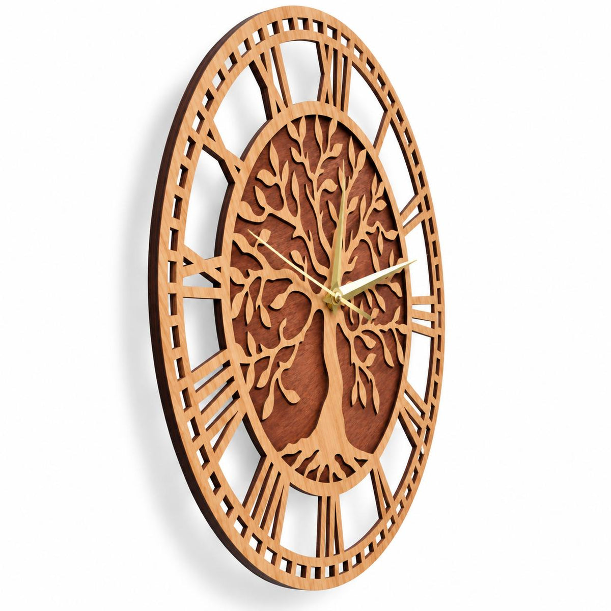 Horloge Murale Design Bois | Eden