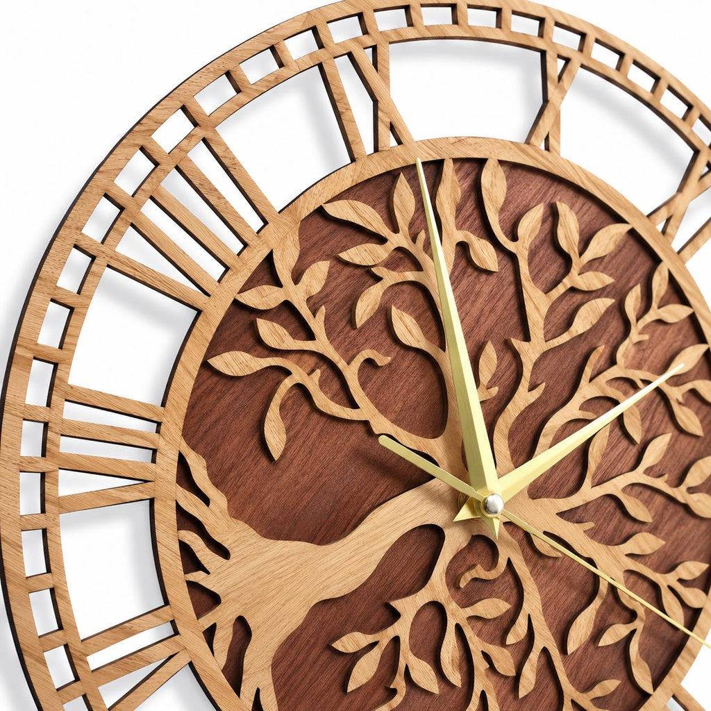 Horloge Murale Design Bois | Eden