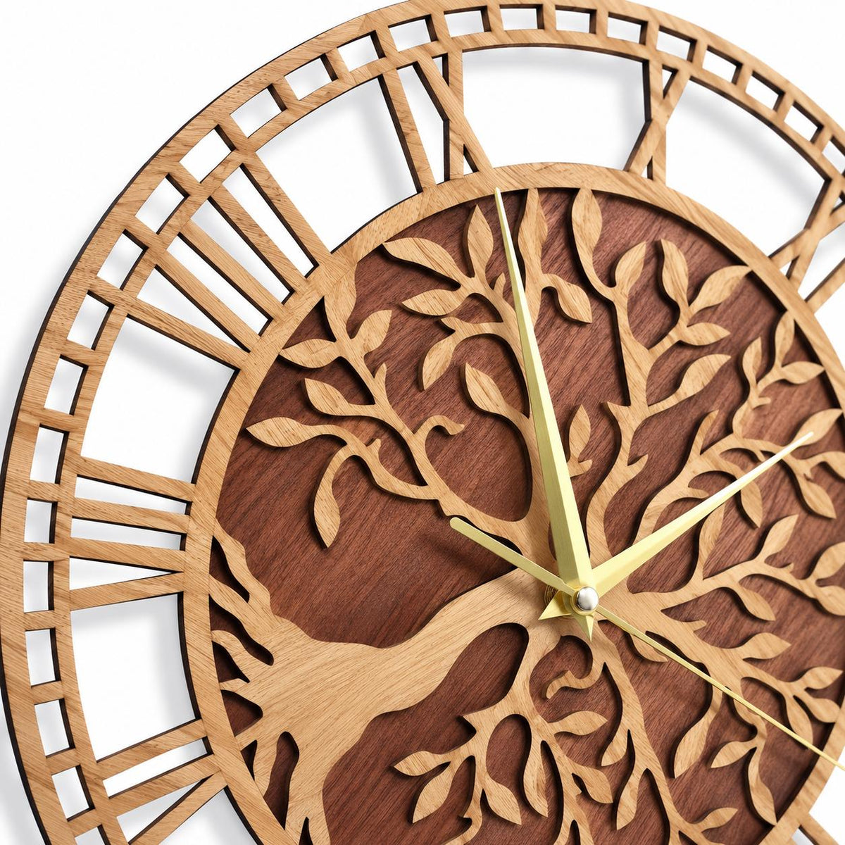 Horloge Murale Design Bois | Eden