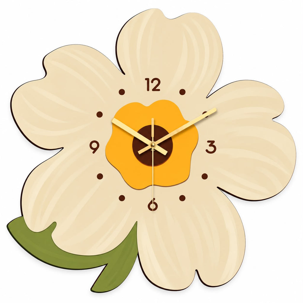 Horloge Murale Design Bois | Flora