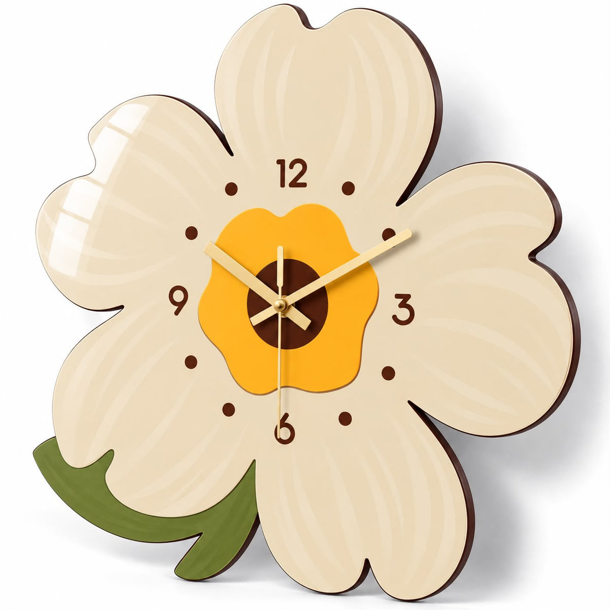 Horloge Murale Design Bois | Flora