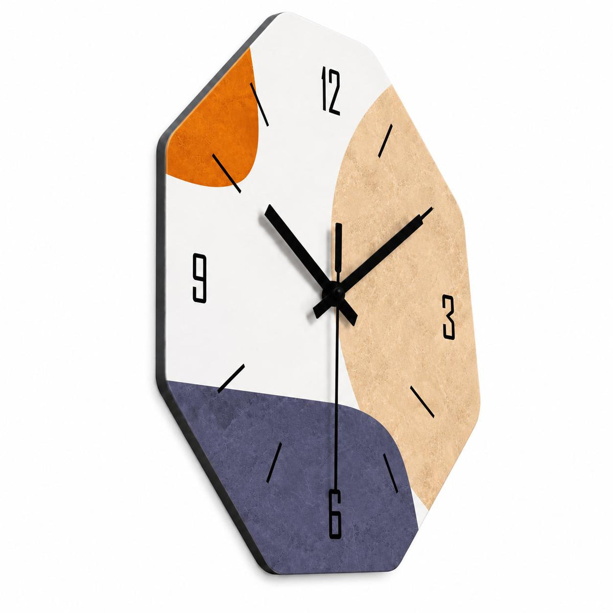 Horloge Murale Design Bois | Geometric