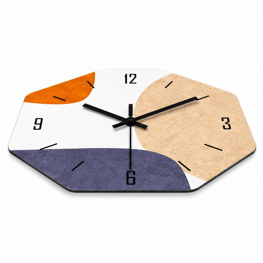Horloge Murale Design Bois | Geometric