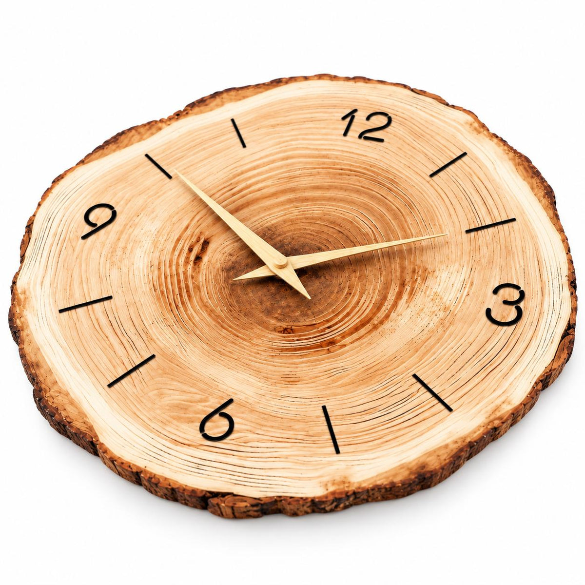 Horloge Murale Design Bois | Sapin