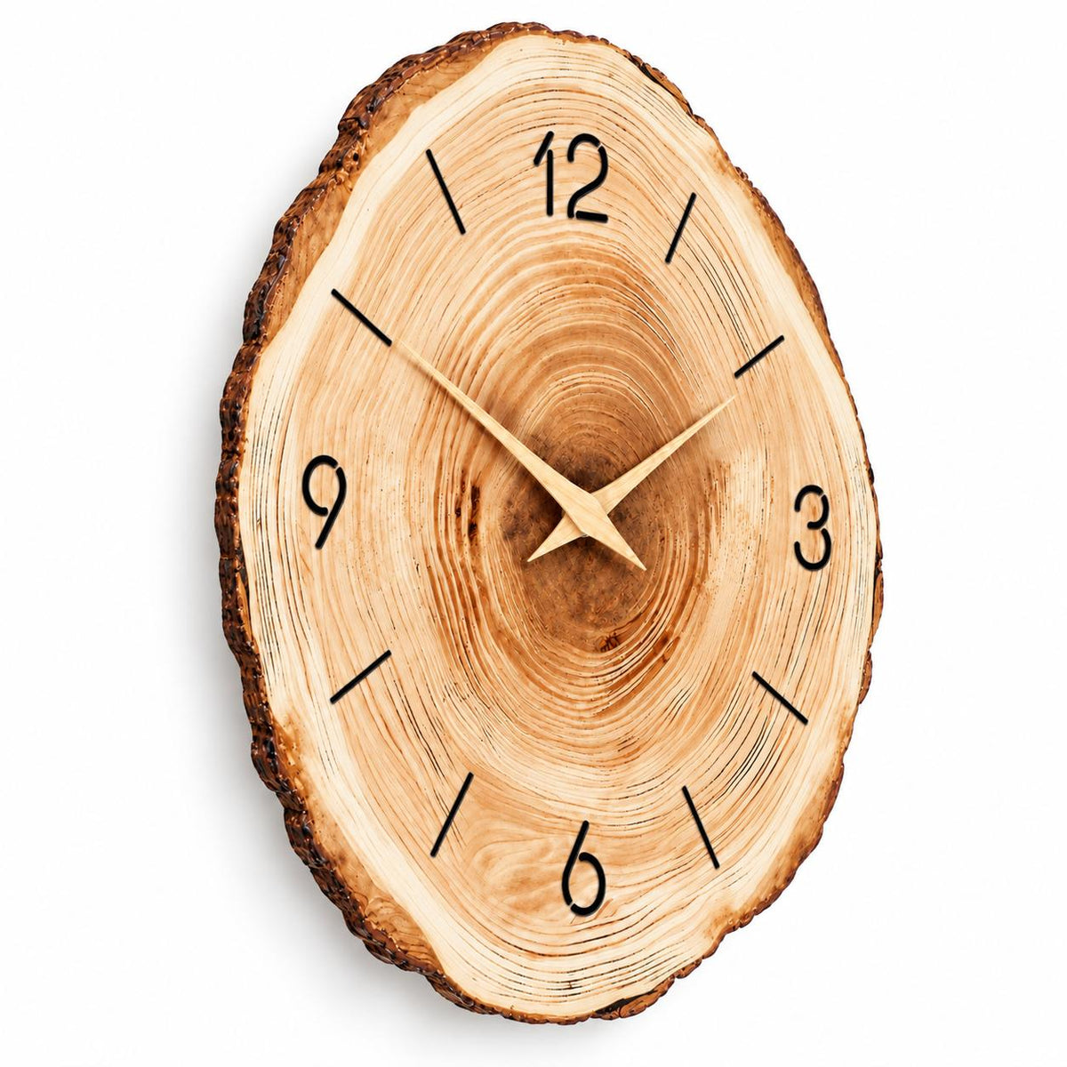 Horloge Murale Design Bois | Sapin