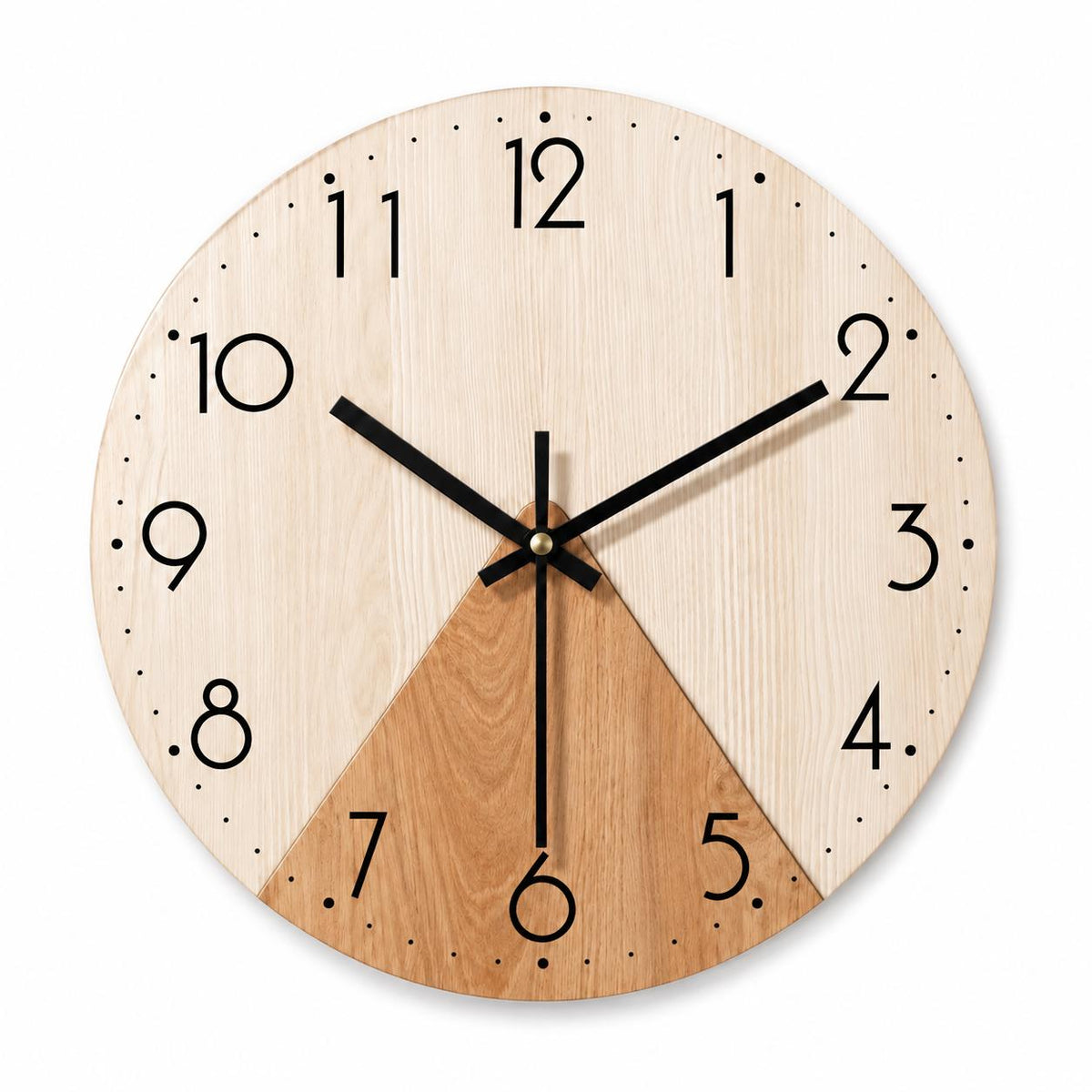 Horloge Murale Design Bois | Tilleul