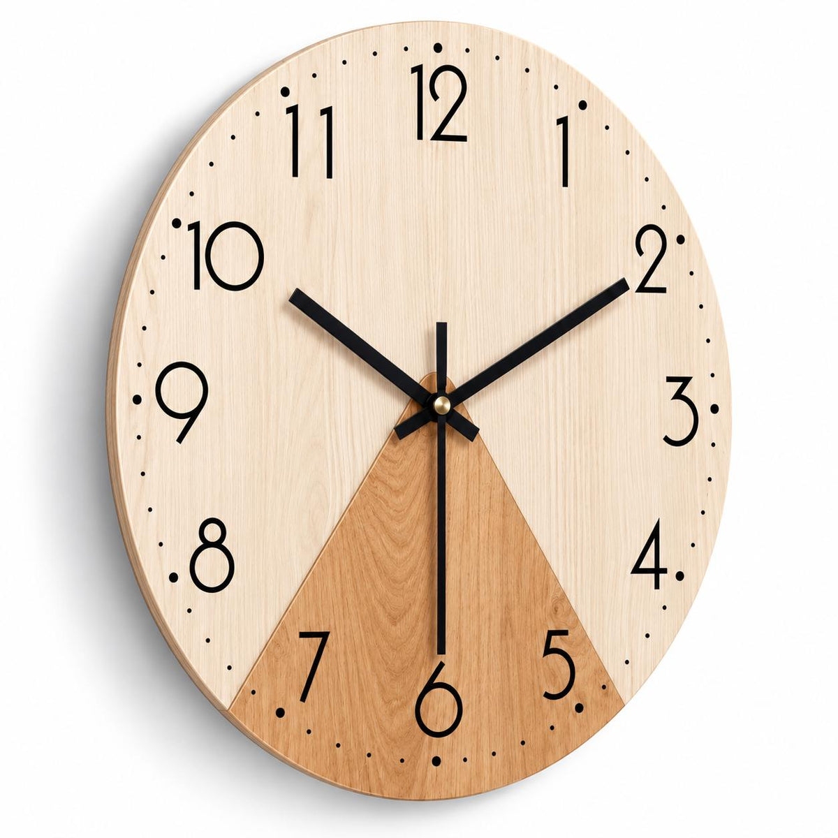 Horloge Murale Design Bois | Tilleul