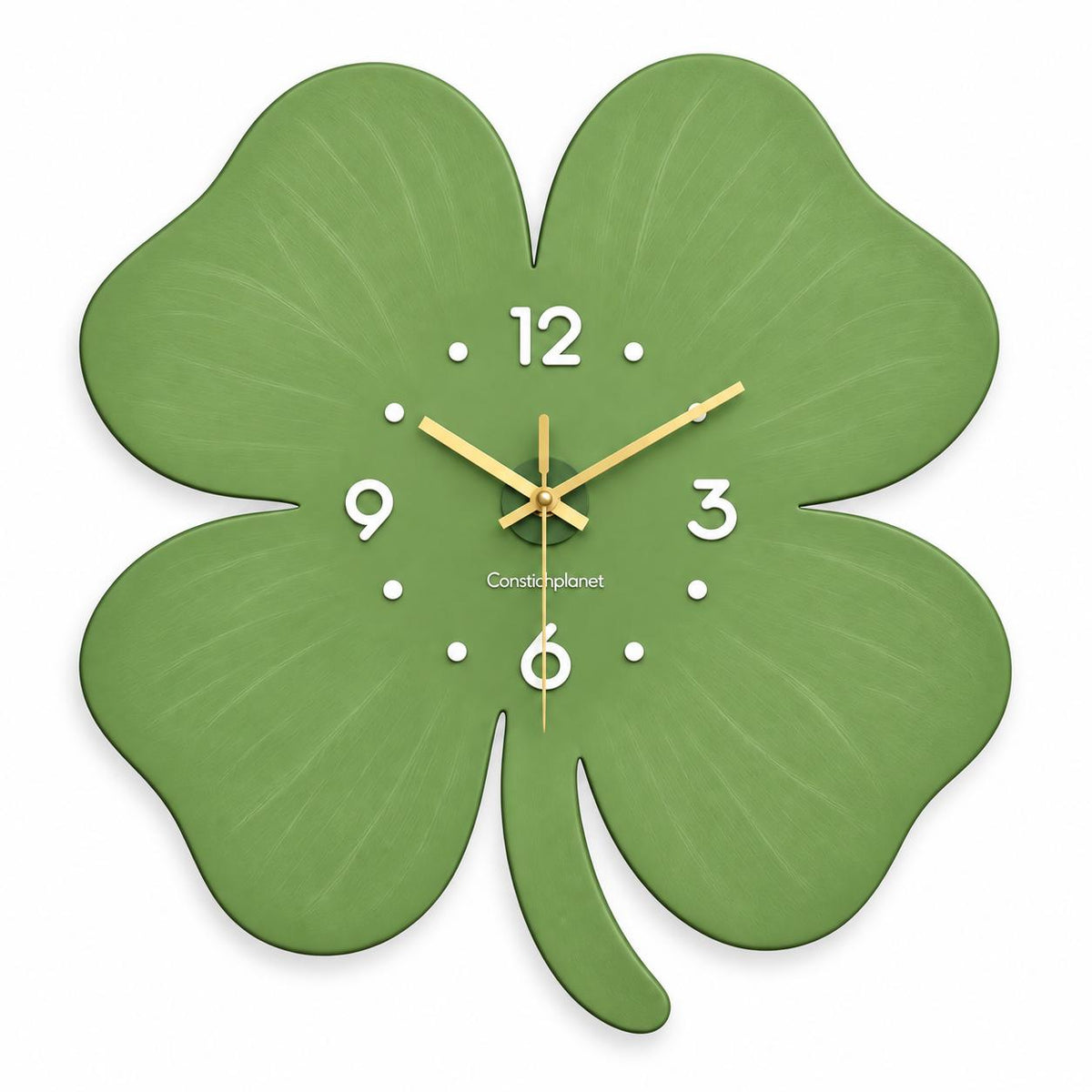 Horloge Murale Design Bois | Trèfle