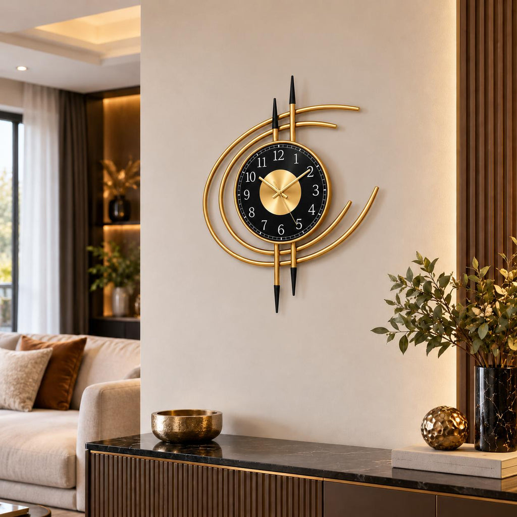 Horloge Murale Design Métal | Aurea