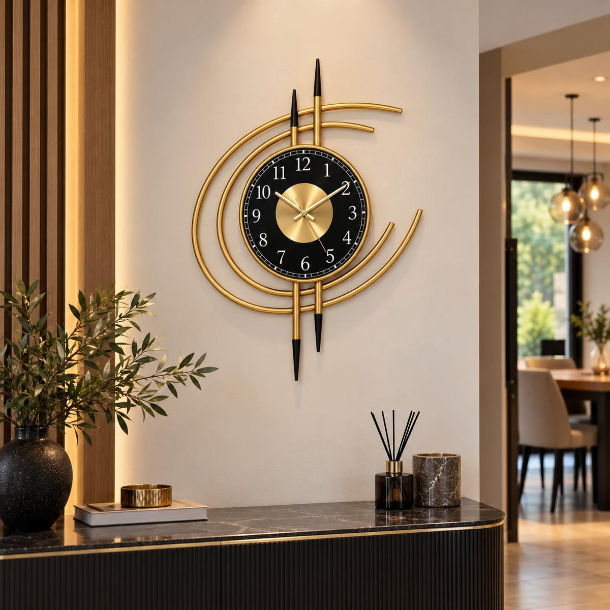 Horloge Murale Design Métal | Aurea