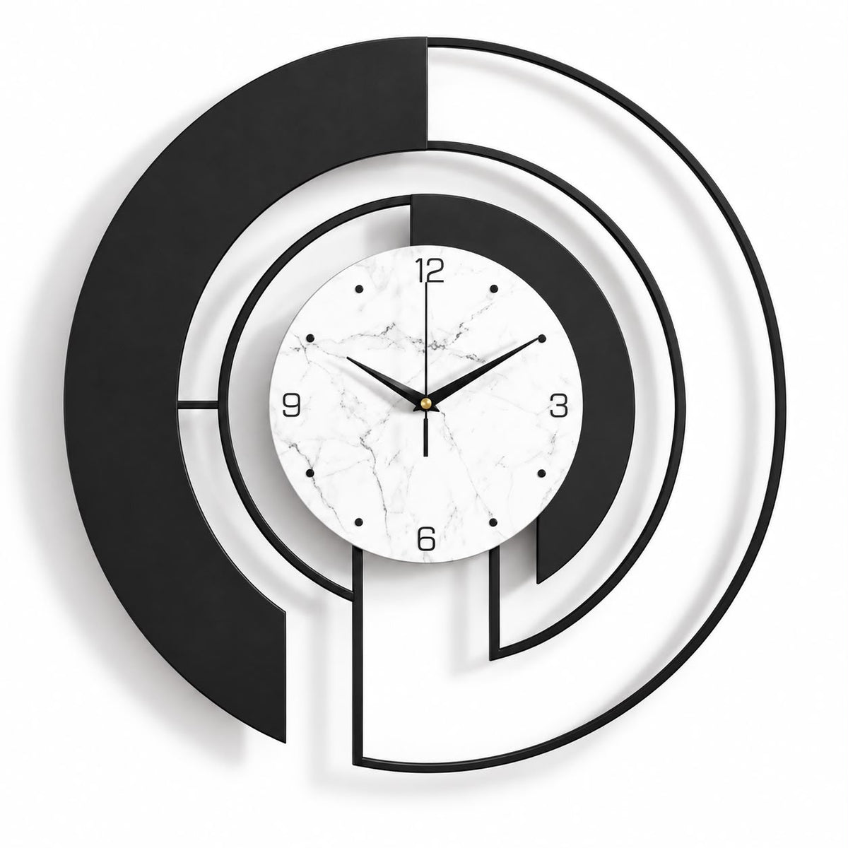 Horloge Murale Design Métal | Eclipse
