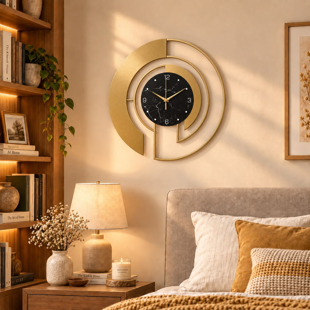 Horloge Murale Design Métal | Eclipse