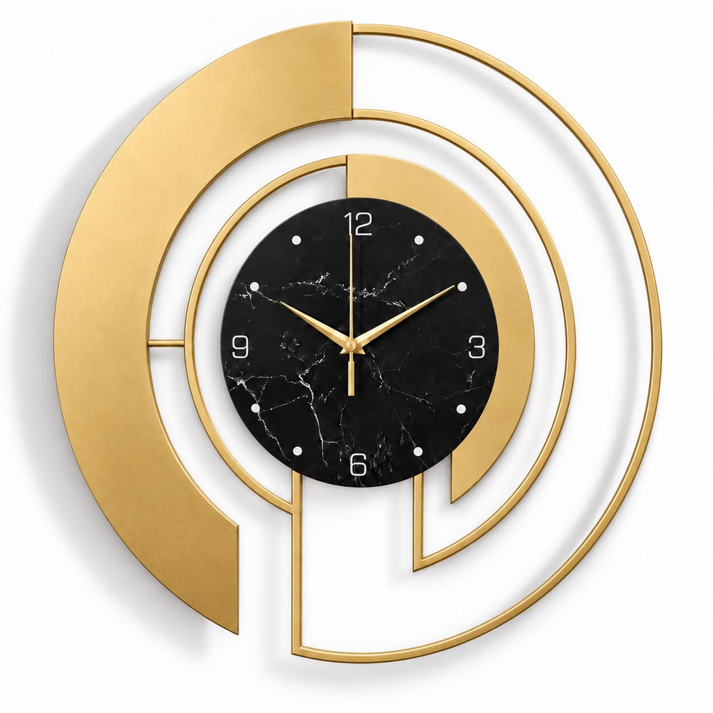 Horloge Murale Design Métal | Eclipse