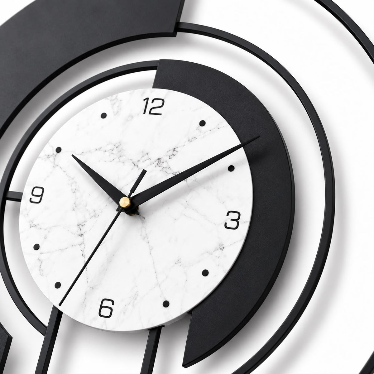 Horloge Murale Design Métal | Eclipse