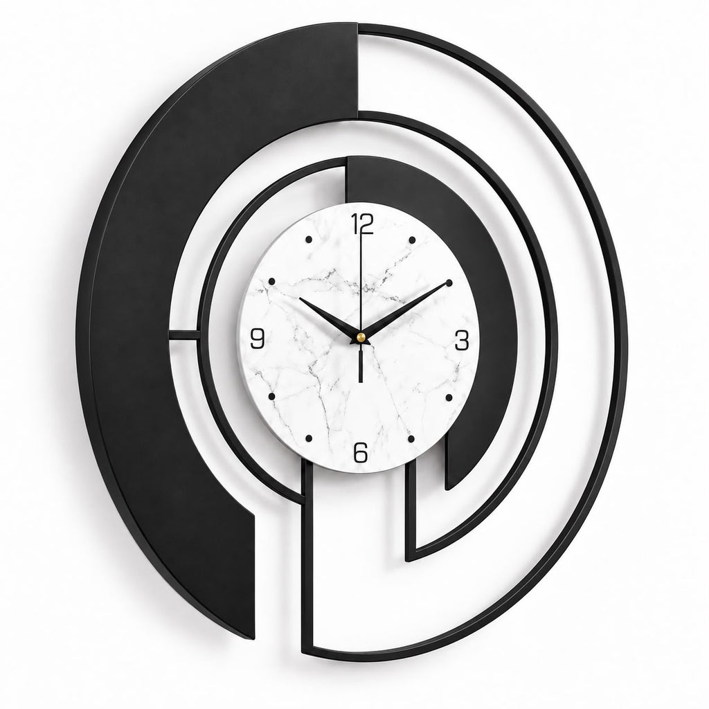 Horloge Murale Design Métal | Eclipse