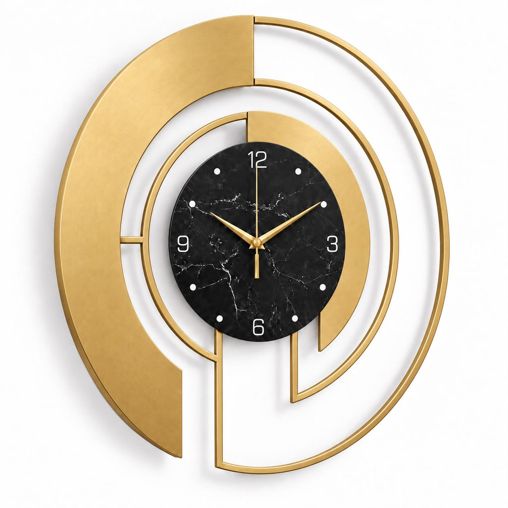 Horloge Murale Design Métal | Eclipse