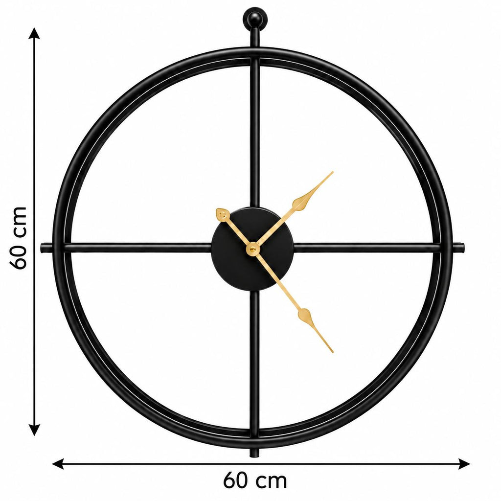 Horloge Murale Design Métal | Helios