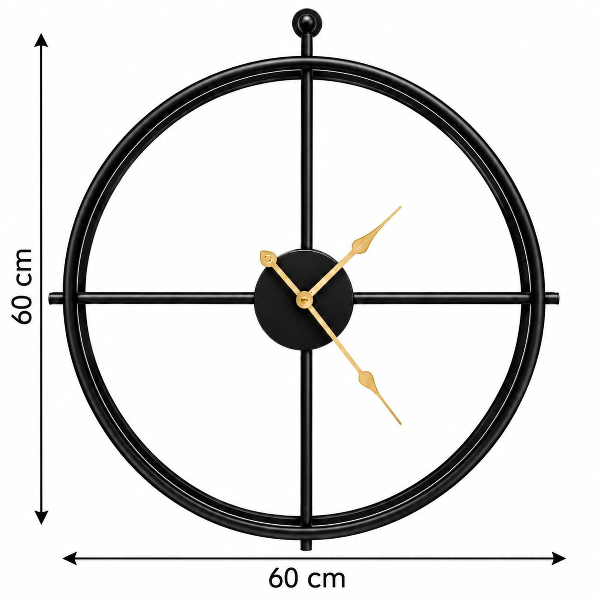 Horloge Murale Design Métal | Helios