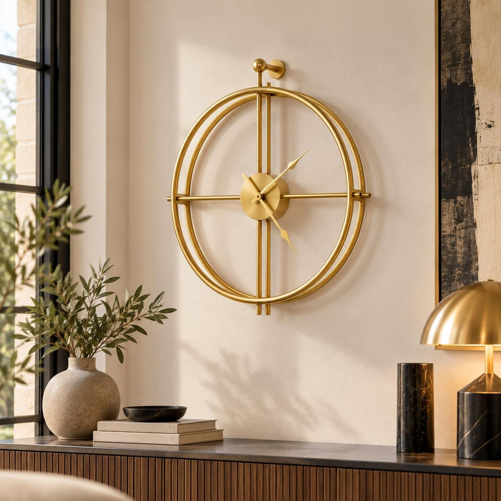 Horloge Murale Design Métal | Helios