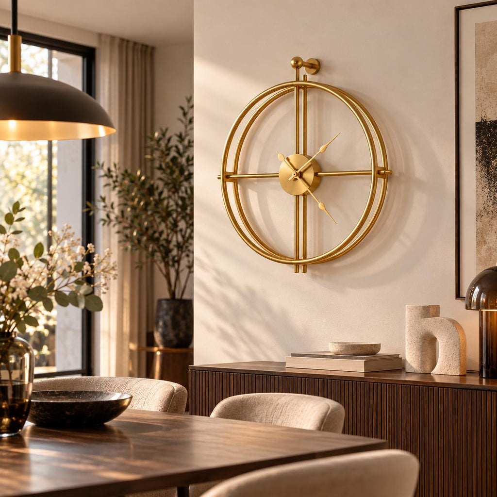 Horloge Murale Design Métal | Helios