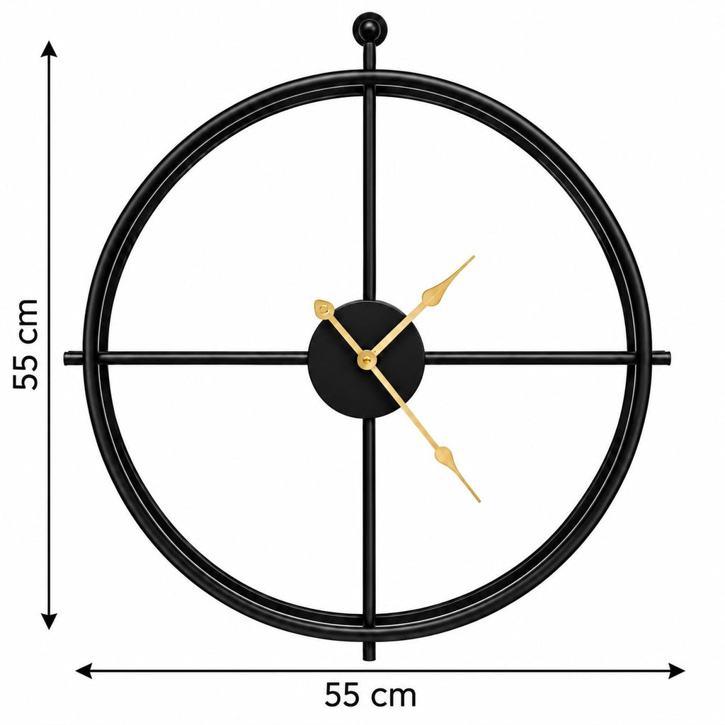 Horloge Murale Design Métal | Helios