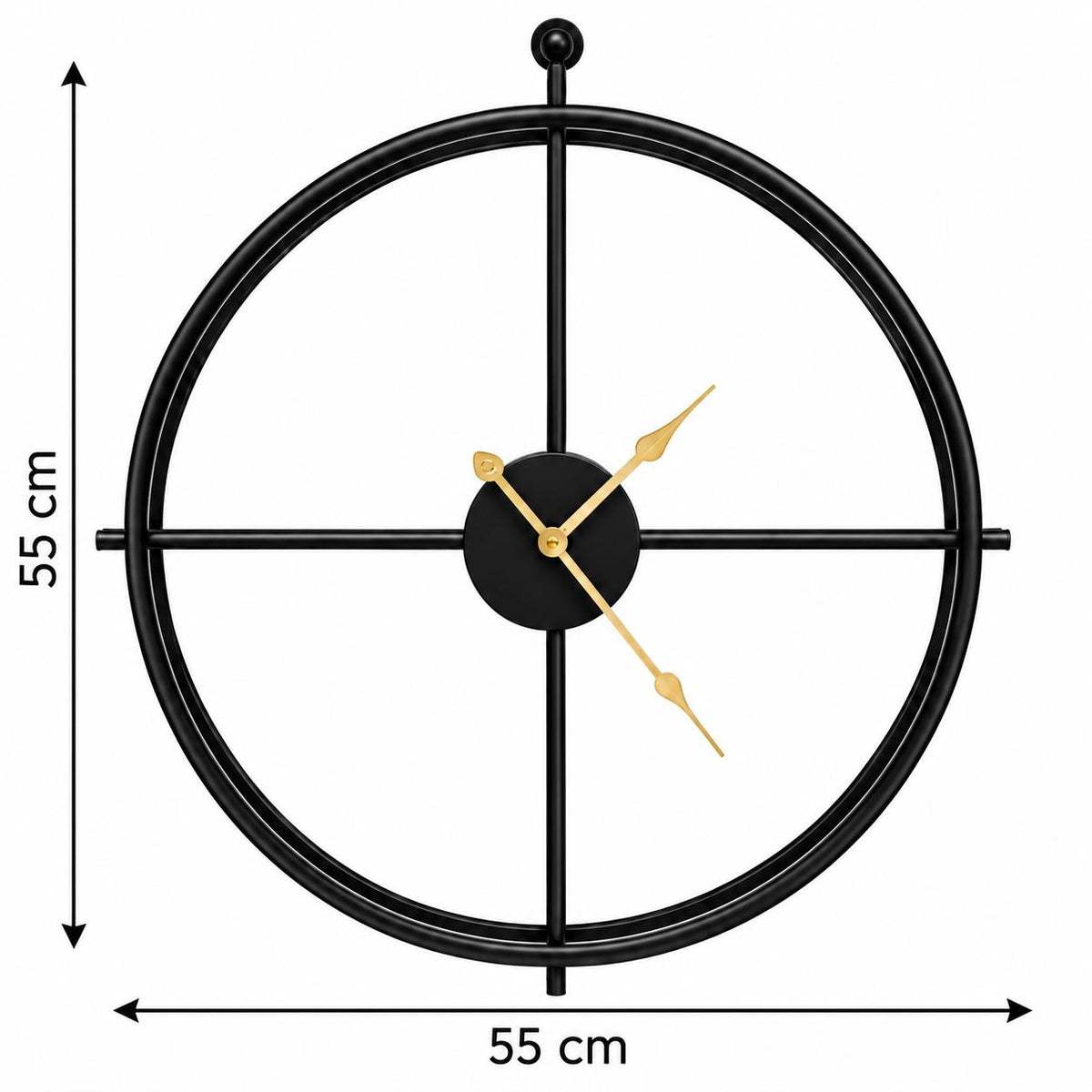 Horloge Murale Design Métal | Helios