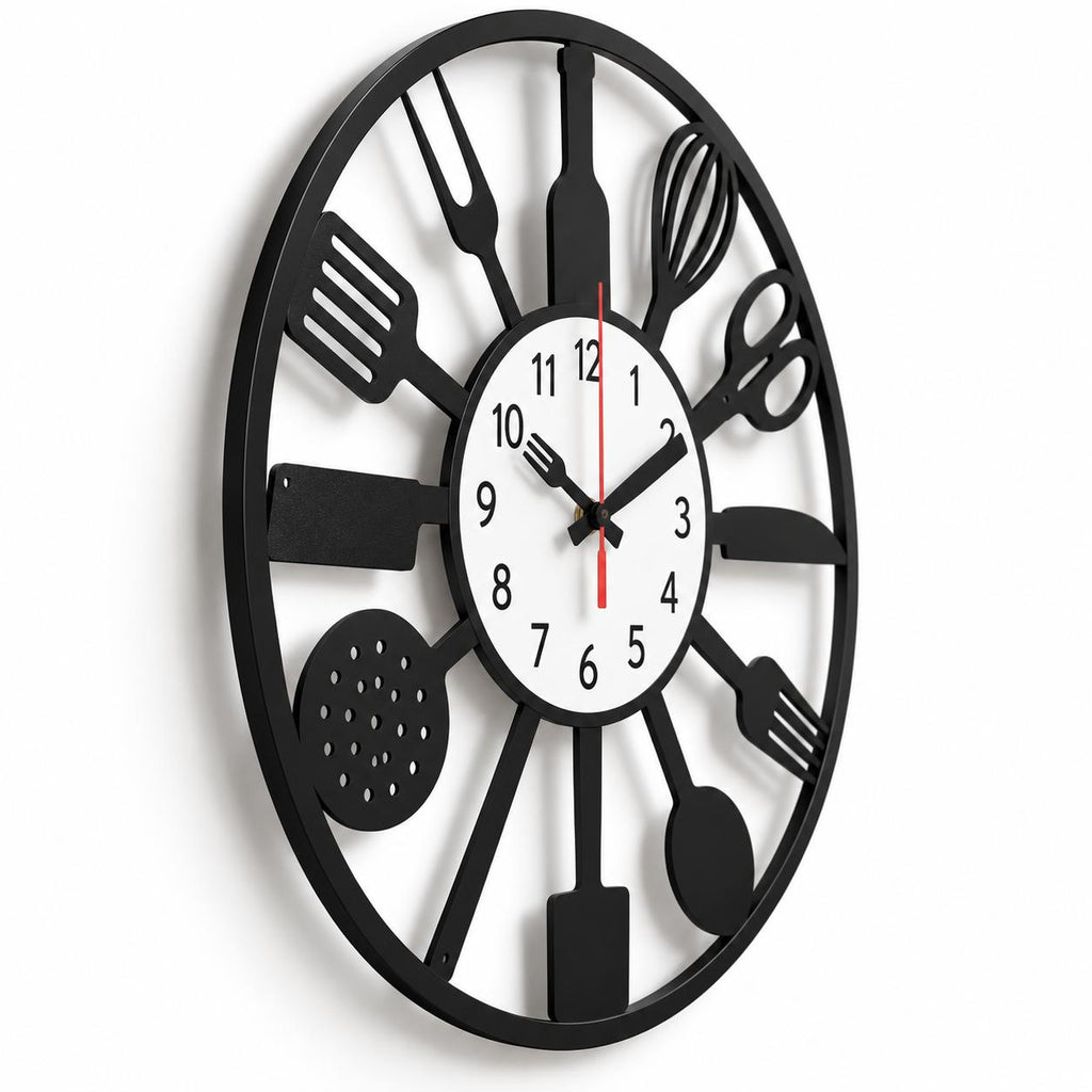 Horloge Murale Design Métal | Kitchen