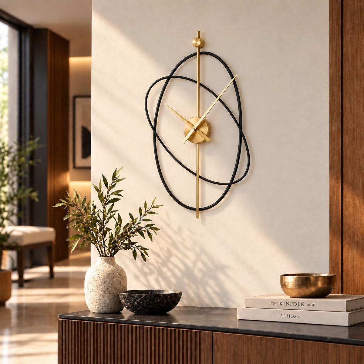 Horloge Murale Design Métal | Orbit