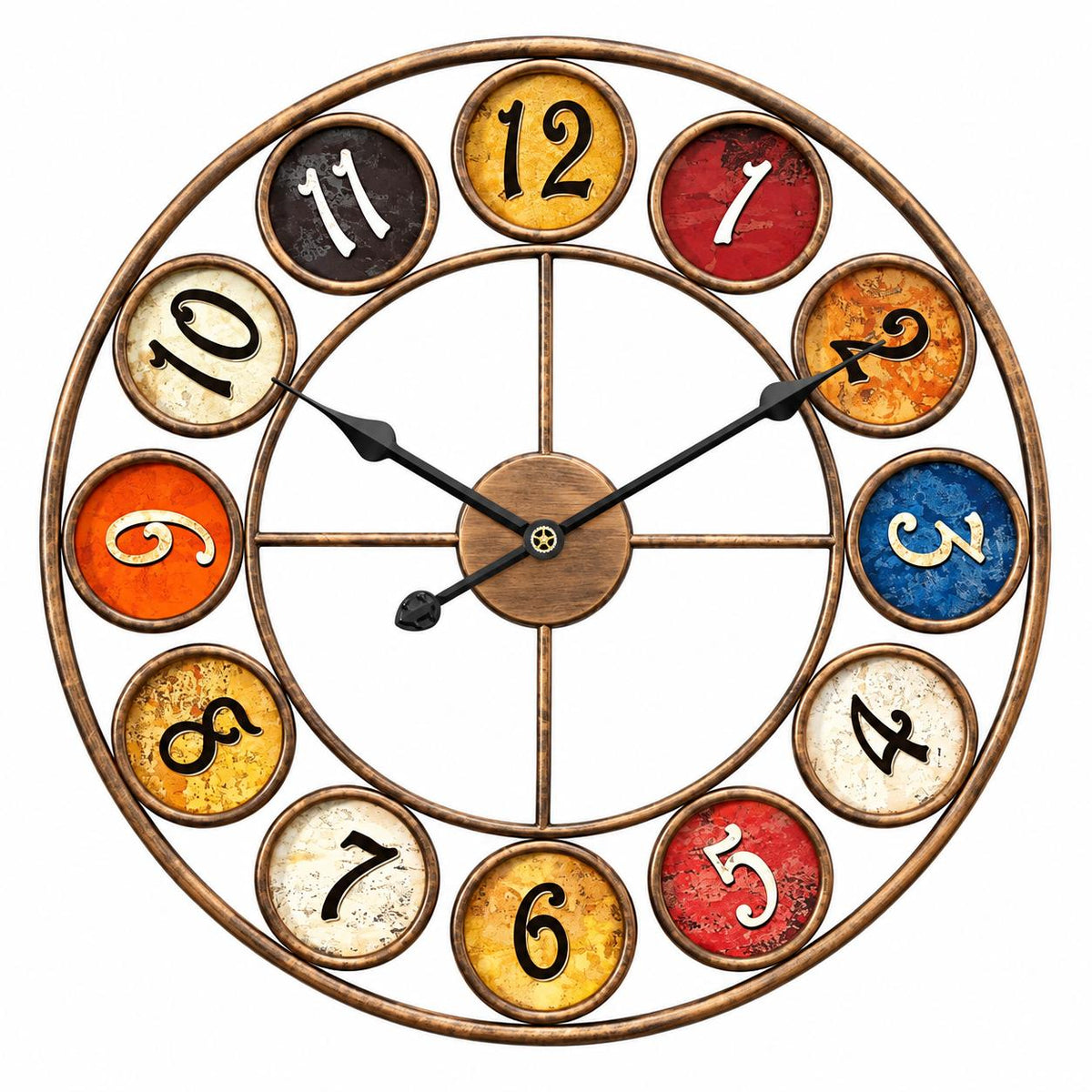 Horloge Murale Design Métal | Palermo