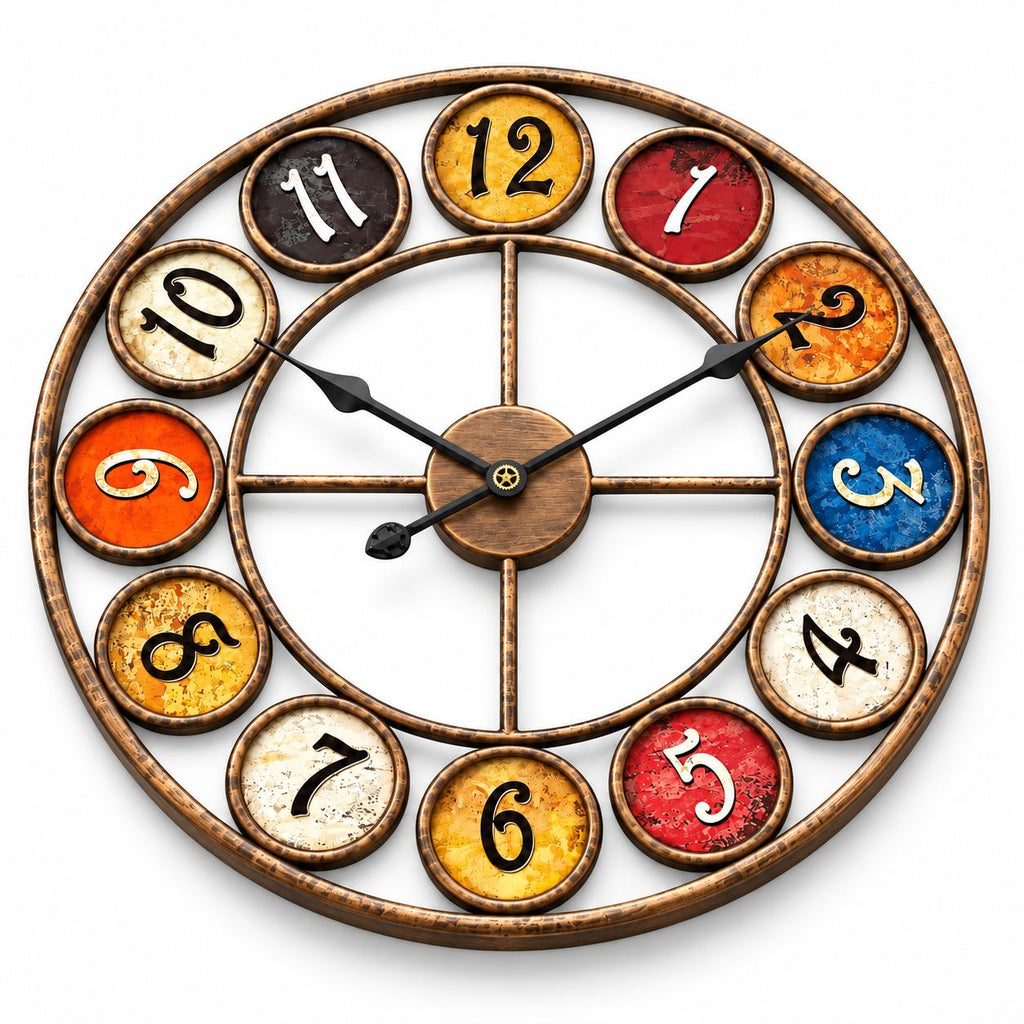 Horloge Murale Design Métal | Palermo