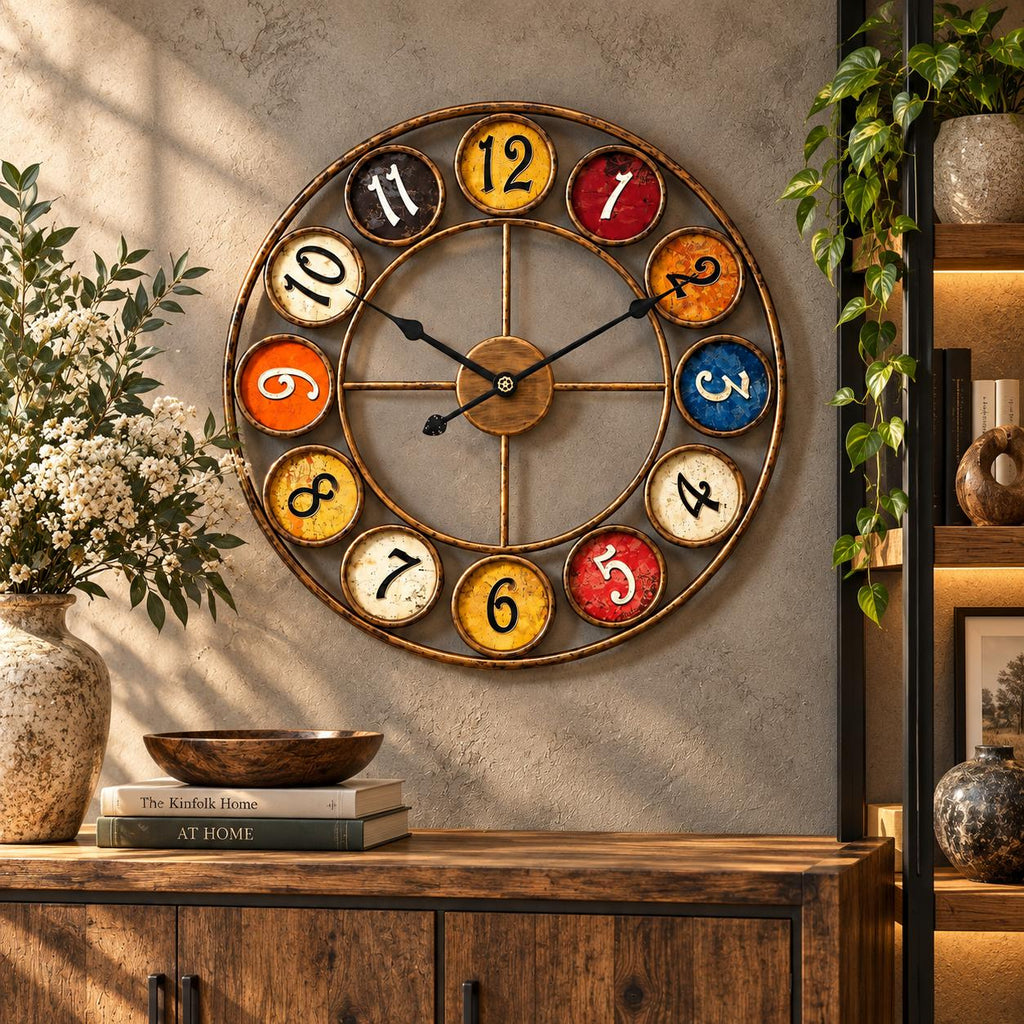 Horloge Murale Design Métal | Palermo