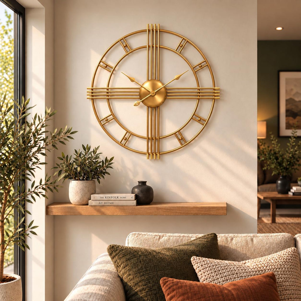 Horloge Murale Design Métal | Solar