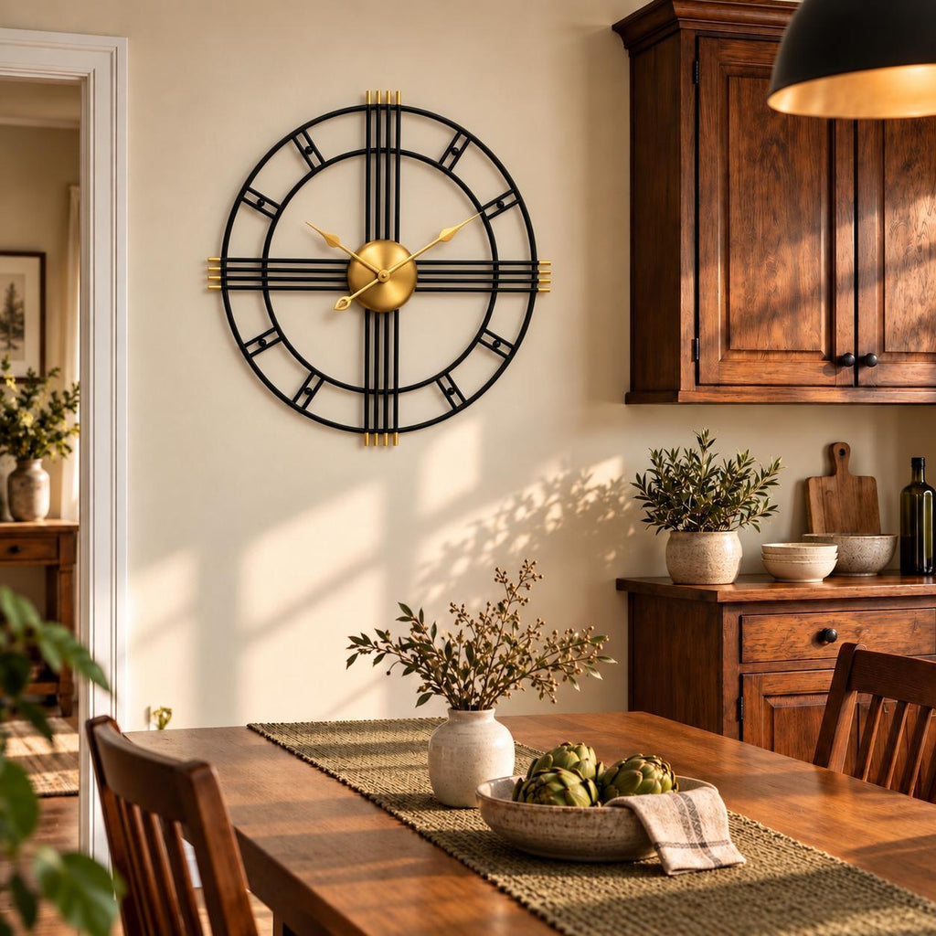 Horloge Murale Design Métal | Solar