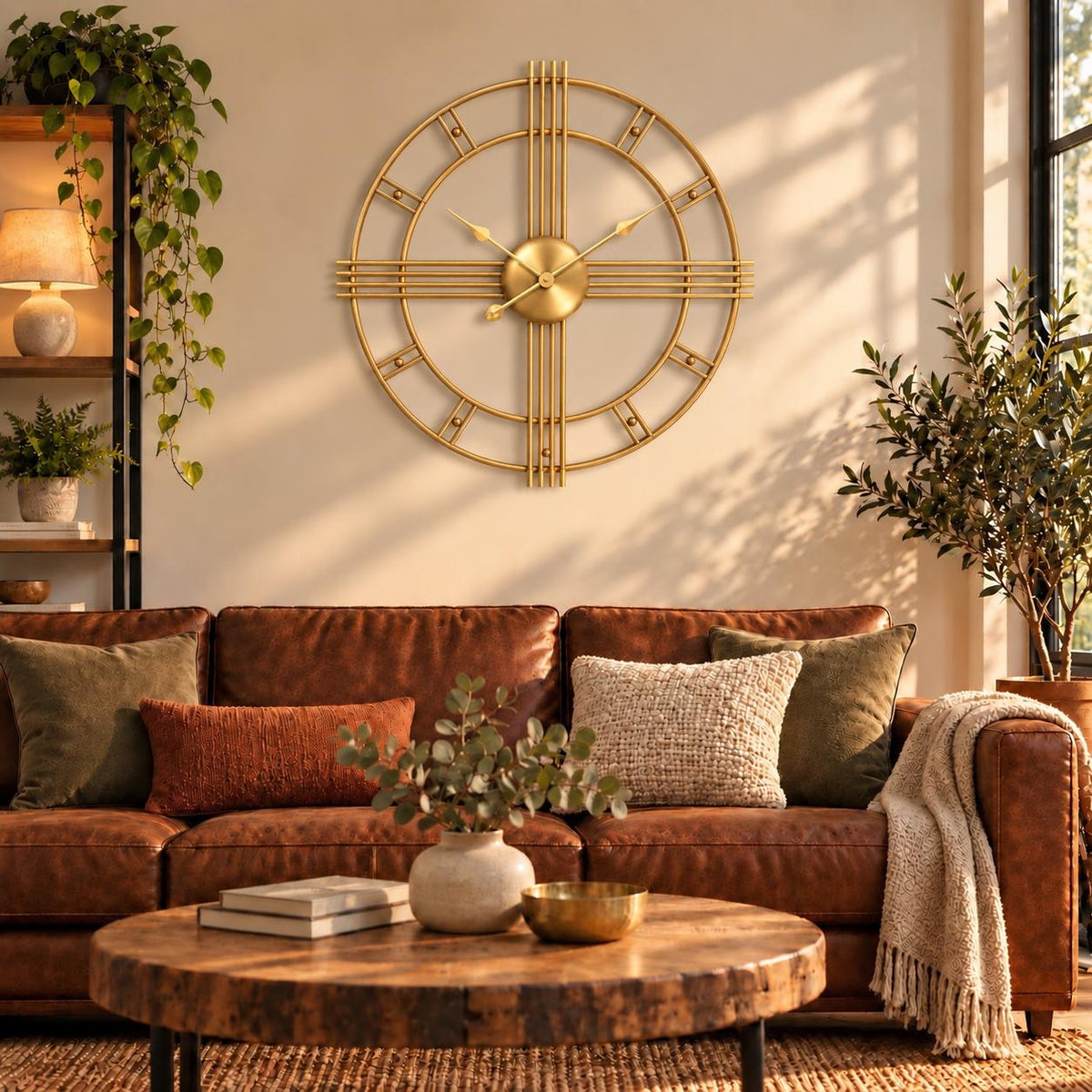 Horloge Murale Design Métal | Solar