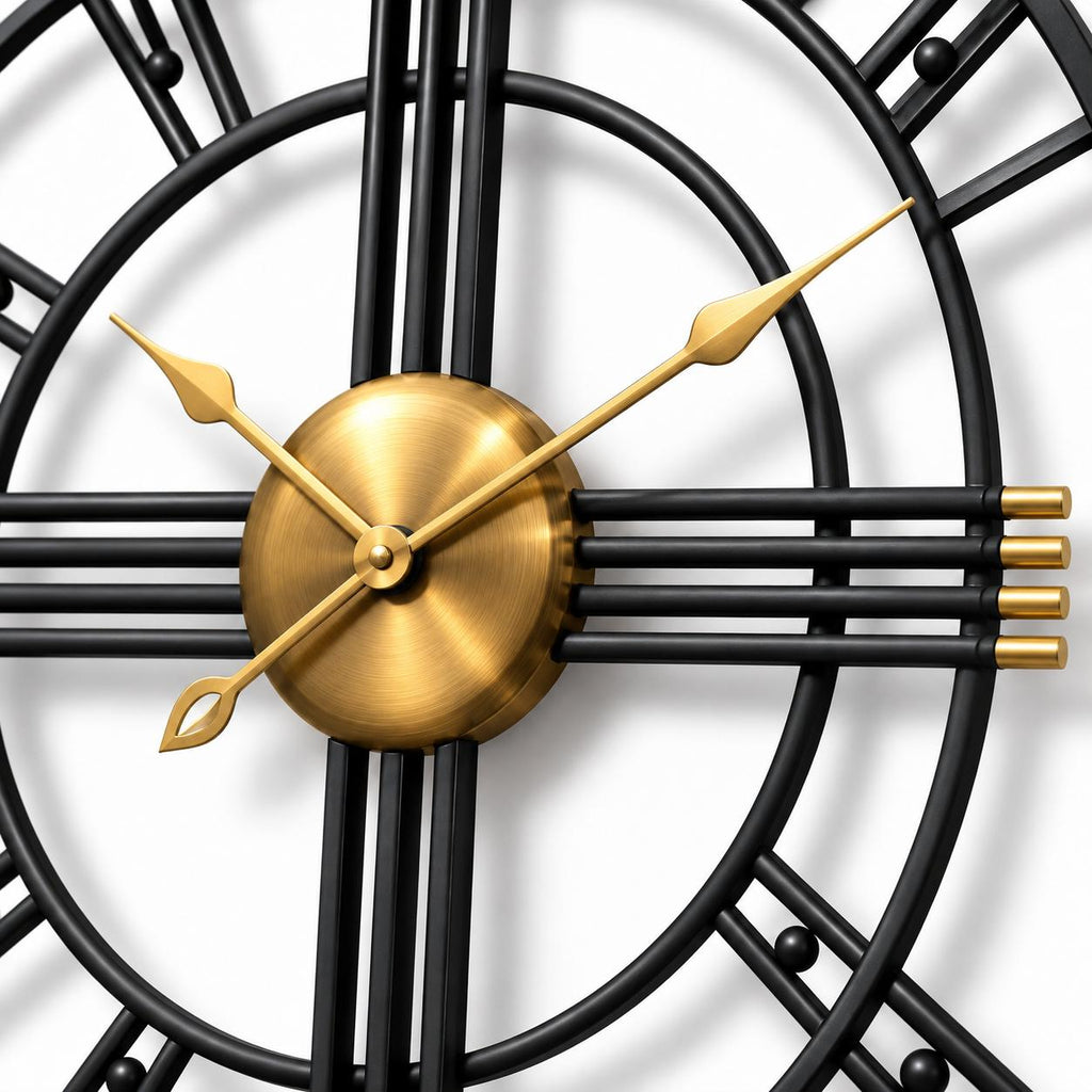 Horloge Murale Design Métal | Solar