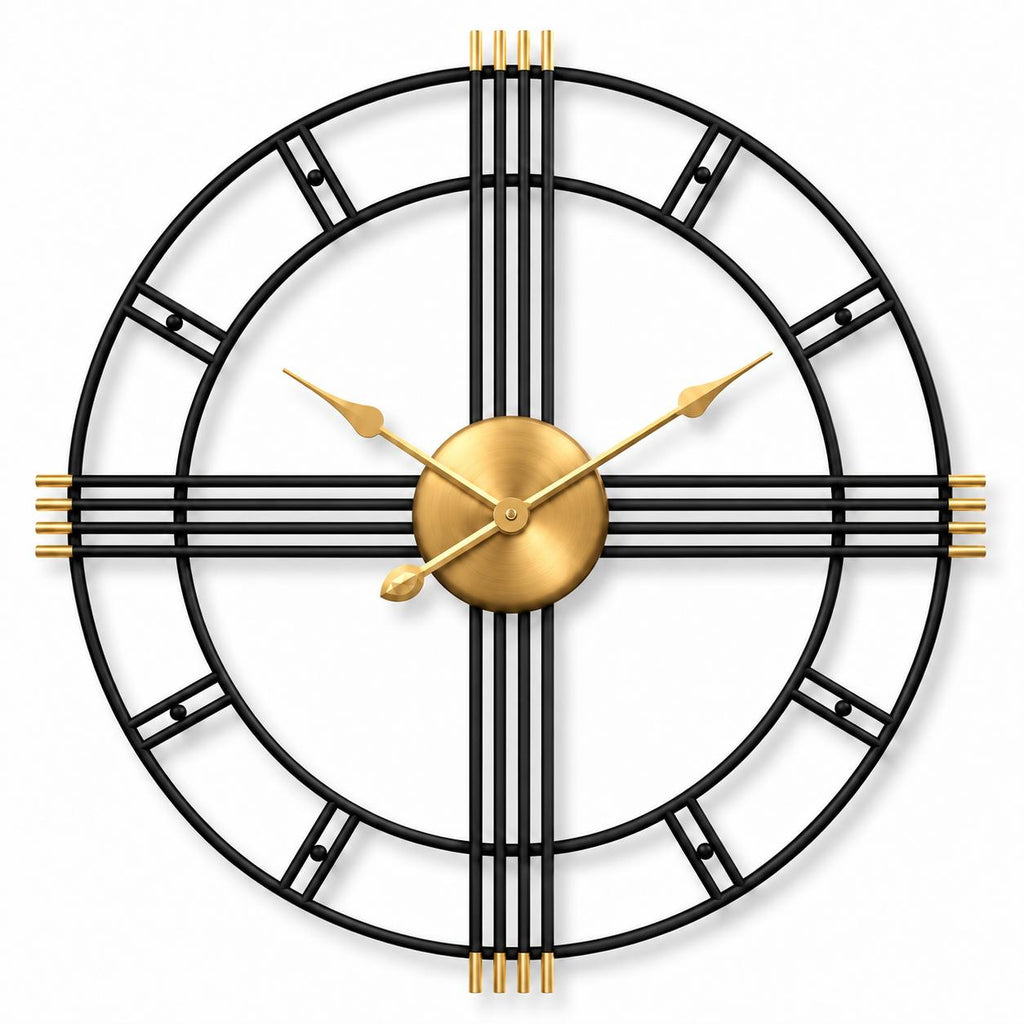Horloge Murale Design Métal | Solar