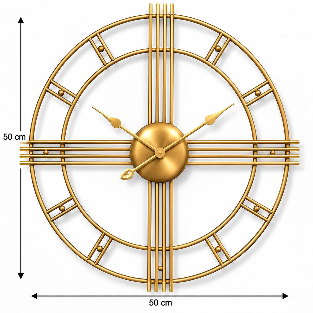 Horloge Murale Design Métal | Solar